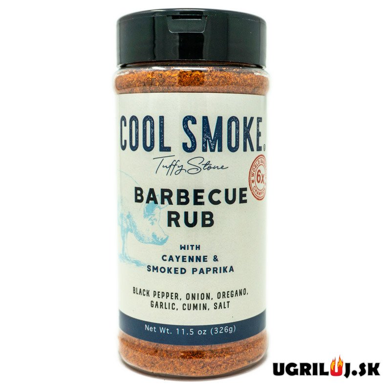 Grilovacie korenie Tuffy Stone - Cool Smoke Barbecue Rub, 326g