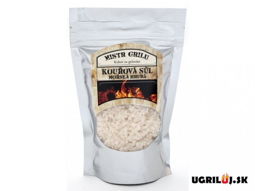 Korenie Mistr Grilu - Morská dymová soľ - hrubá, 250g