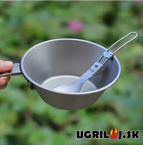 Titanová miska/panvička Keith Titanium - Keith Bowl, 300ml