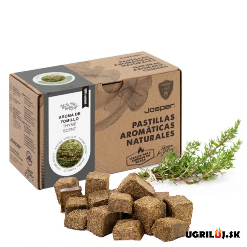 Aromatické brikety do grilu, Josper, Tymián, 48ks