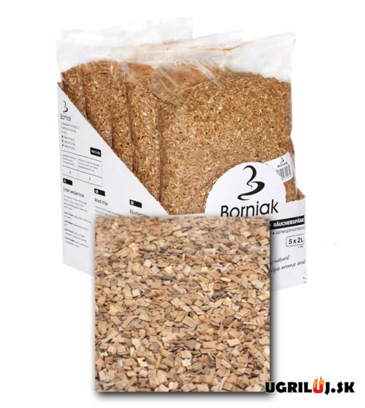 Štiepka pre udiarne Borniak - Dub, 10L