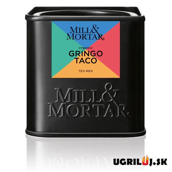 Grilovací bio koření Mill & Mortar, Gringo, 55g