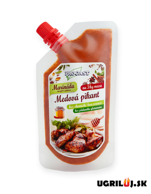 Marináda Progast Honey spicy - Medová pikantná, 150g