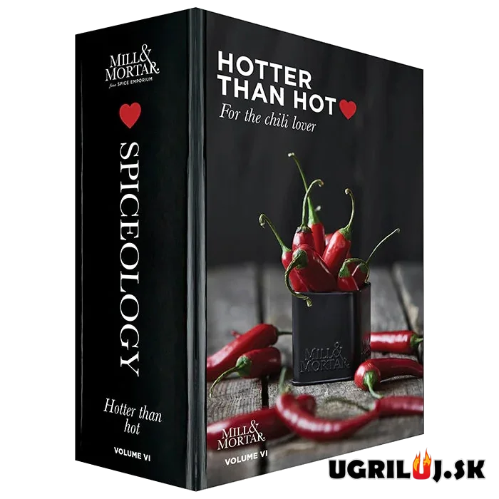 Chilli Mill & Mortar, Hotter than Hot - DARČEKOVÝ BOX