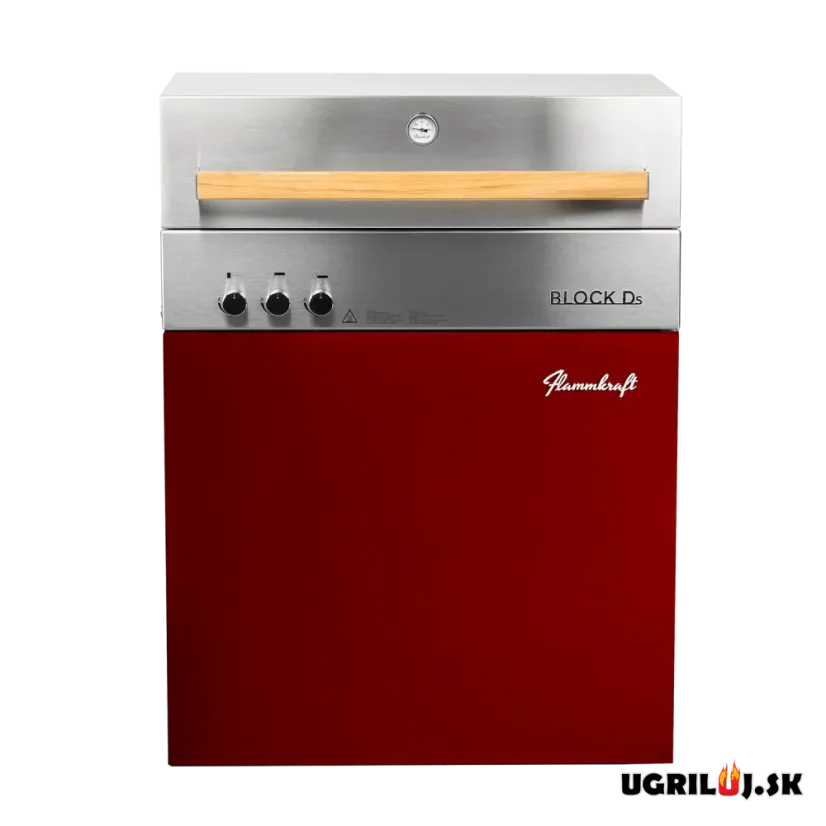 Plynový IR gril Flammkraft - BLOCK Ds (GEN.5), Ruby