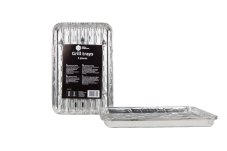 Hliníková tácka Grill Fanatics - dierovaná 34x23cm (5ks)