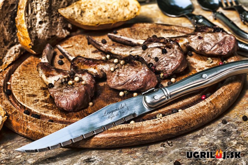 Steakové nože LAGUIOLE - Premium, Stainless Steel, sada 6 ks