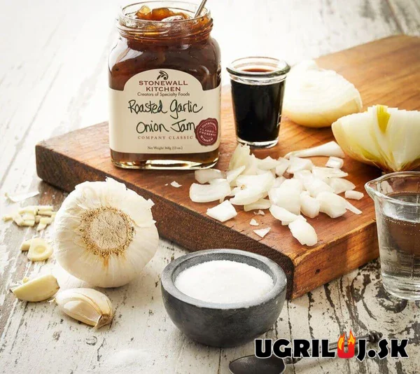 Čatní - Stonewall Kitchen Roasted Garlic Onion Jam, 369g