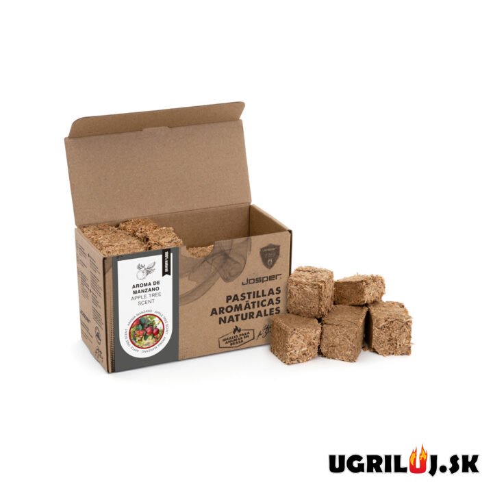 Aromatické brikety do grilu, Josper, Jablko, 48ks
