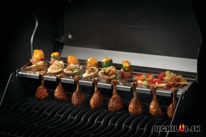 Plynový gril Napoleon - Rogue SE 425 PHANTOM RSIB, Matte Black (+Rotiseria)