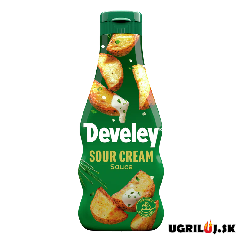 Omáčka Develey Sour Cream, americký smotanový dressing, 250ml