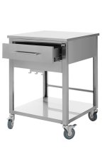 Nerezový stôl pod údiarne Borniak