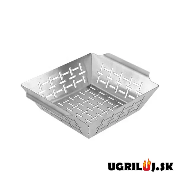 Košík na zeleninu, dierovaný, malý 18x18