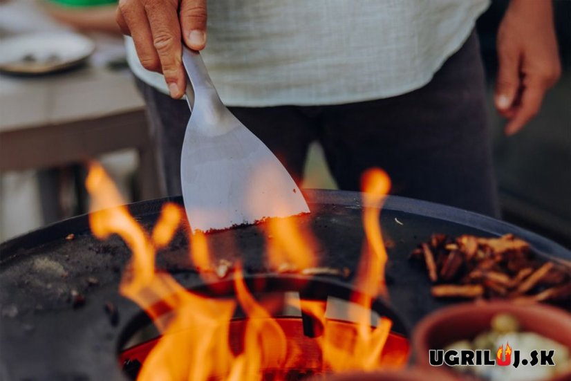 Špachtľa Höfats, scraper, strieborná