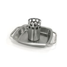 Stojan na kura s teplomerom Broil King - Premium Chicken roaster