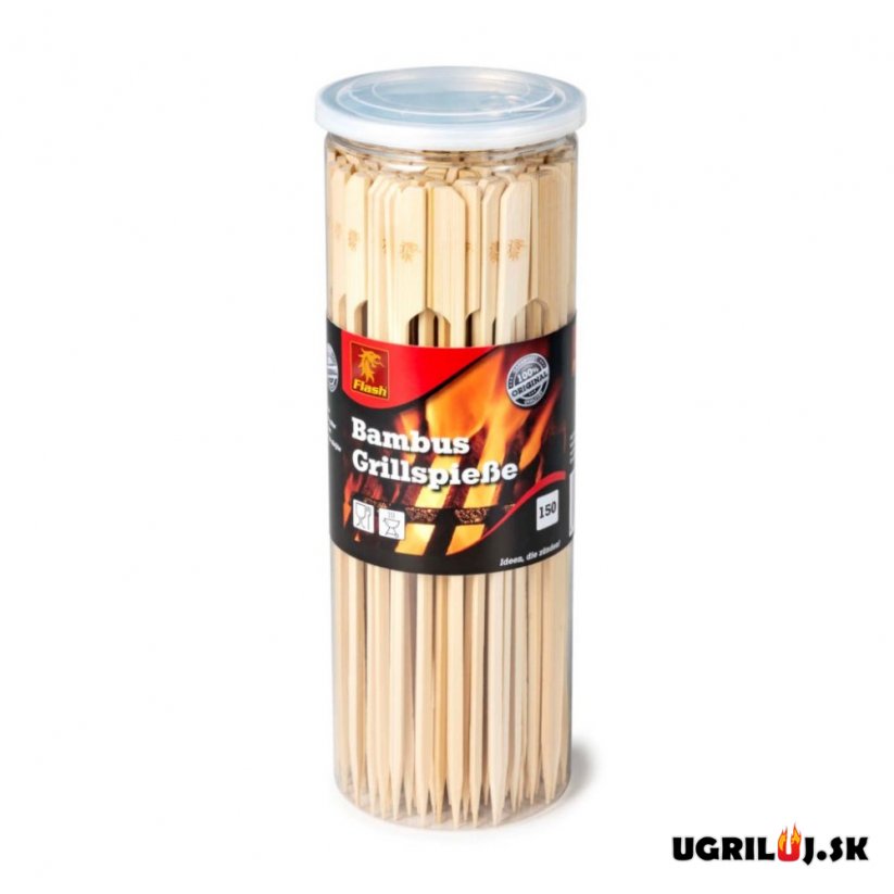 Bambusové špízy Flash - 23 cm, 150 ks
