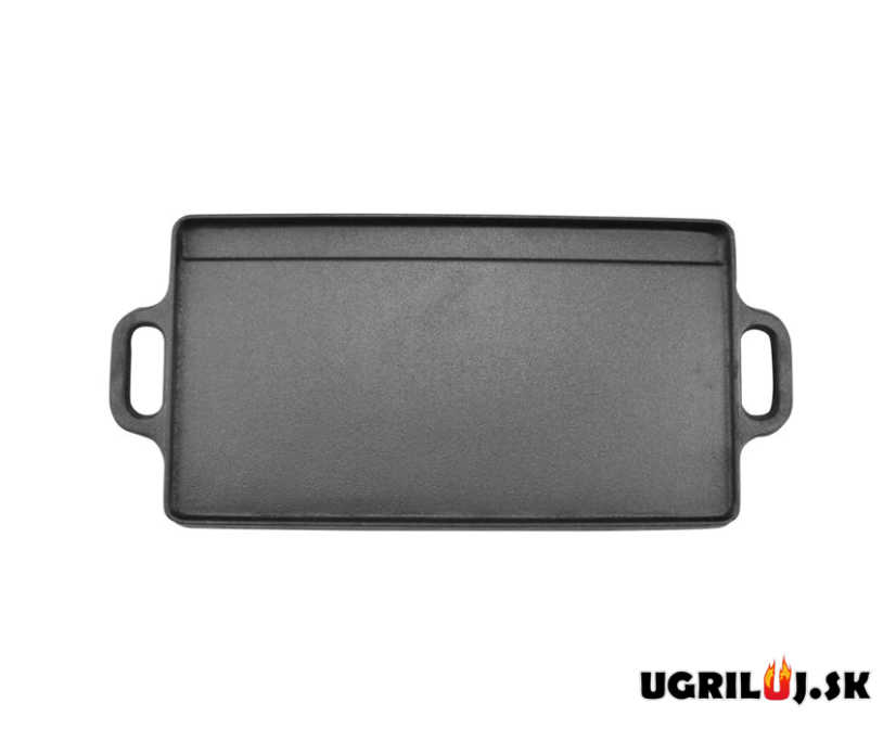 Liatinová grilovacia platňa, tál 51x24cm