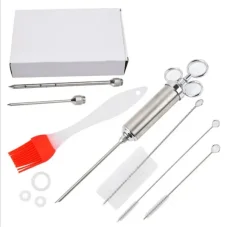 Marinovací nerezový set (injekce, štětec, čistič)
