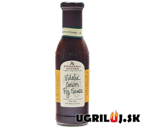 BBQ omáčka na grilovanie - Stonewall Kitchen - Vidalia Onion Fig Sauce, 330ml