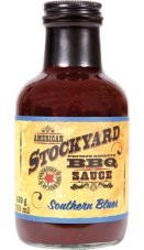 BBQ omáčka na grilovanie - American Stockyard - Southern Blues BBQ Sauce, 350ml