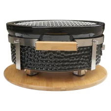 Stolný keramický mini gril na drevené uhlie, 34cm