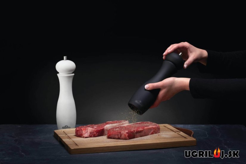 Mlynčeky na korenie a soľ Napoleon, Biela, Čierna