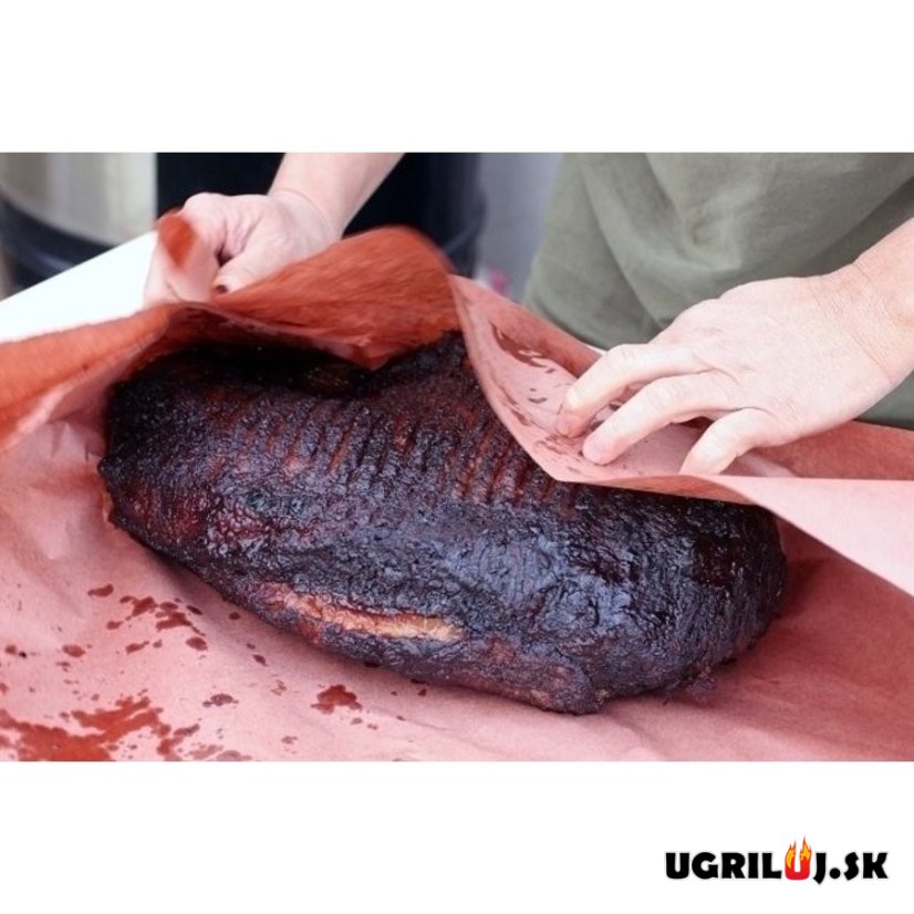 Mäsiarsky papier Grill Team - rola, 61cm x 100cm, 10ks