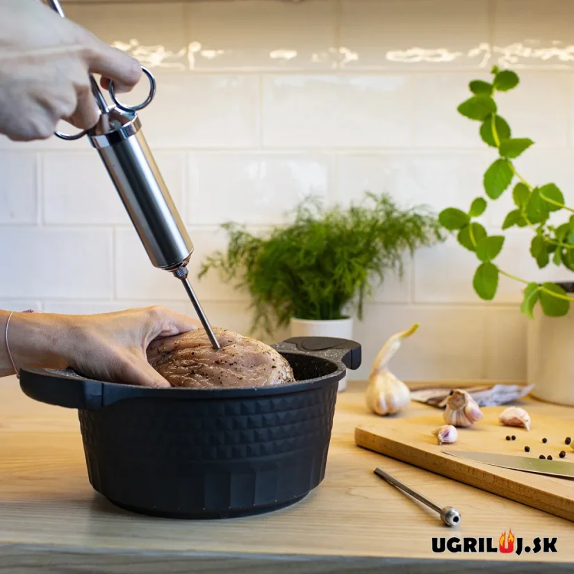 Marinovacia injekcia - 2x nerezová ihla Browin