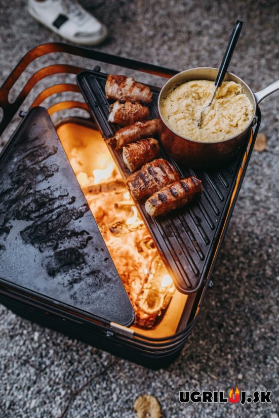 Ohnisko Höfats CUBE, rusty