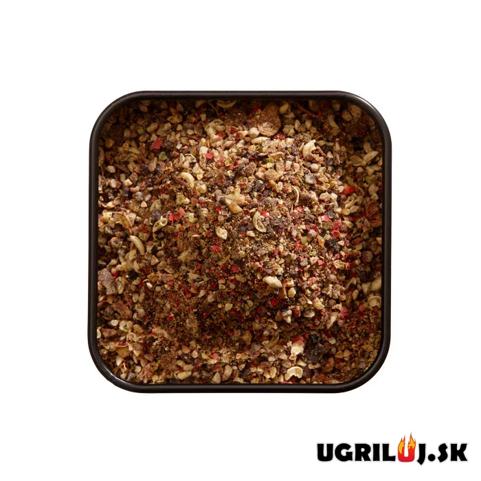 Grilovacie bio korenie Mill & Mortar, Seven Peppers' Crush, 50g