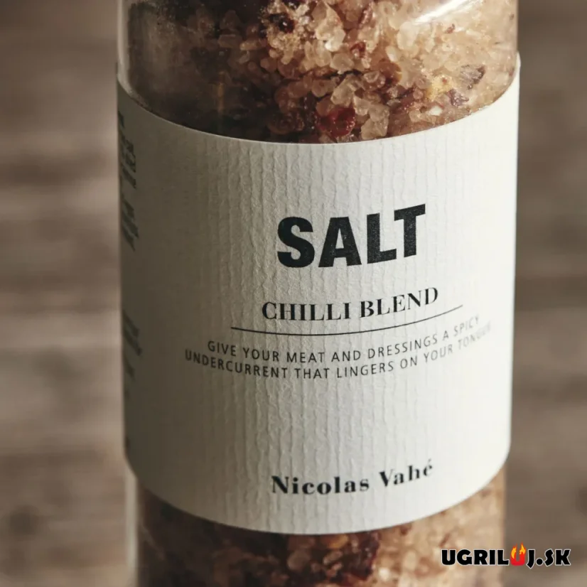 Mořská sůl Nicolas Vahé, chilli (mlýnek), 315g