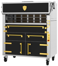 Profesionální Rotisserie gril na dřevěné uhlí, Josper ASJ-130