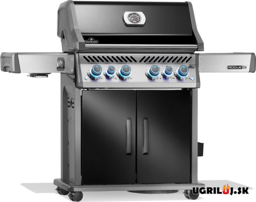 Plynový gril Napoleon - Rogue 525 PRO-S, Čierny (+Rotiseria)