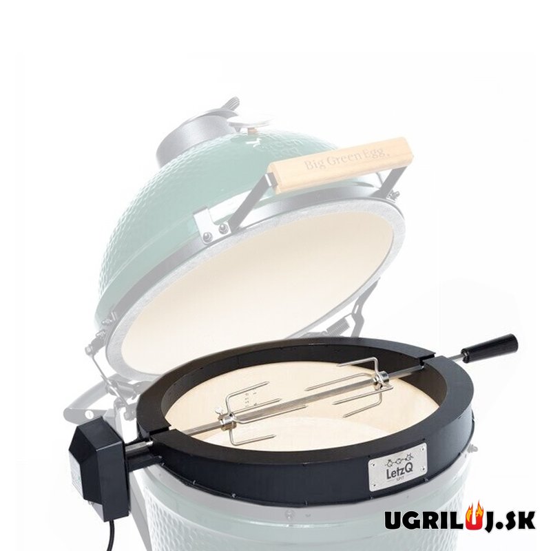 Otočný ražeň/rotiséria pre gril Big Green Egg - Medium (M)