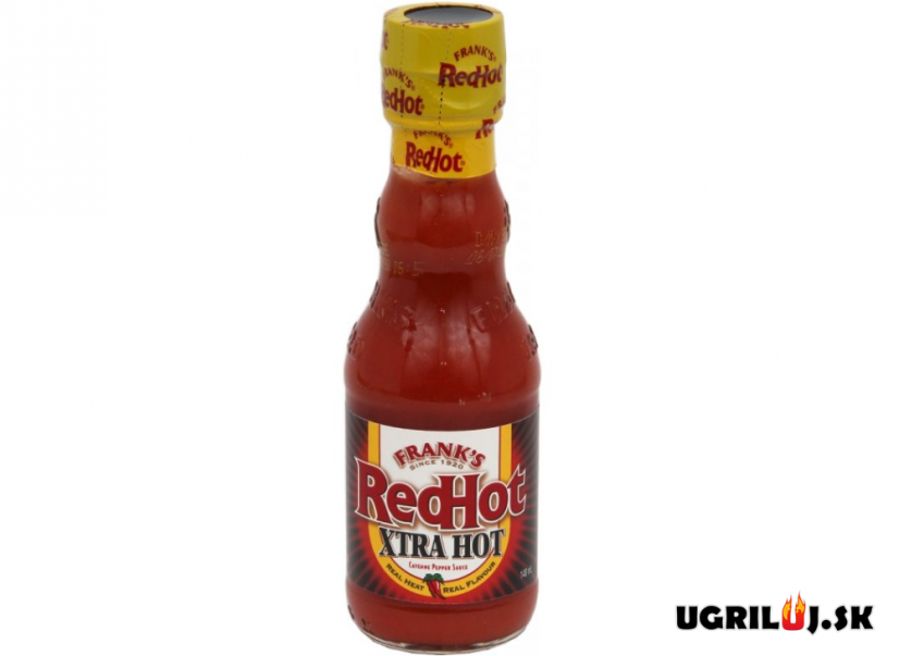 BBQ omáčka na grilovanie - Frank´s - RedHot XTRA HOT Cayenne Pepper , 148 ml