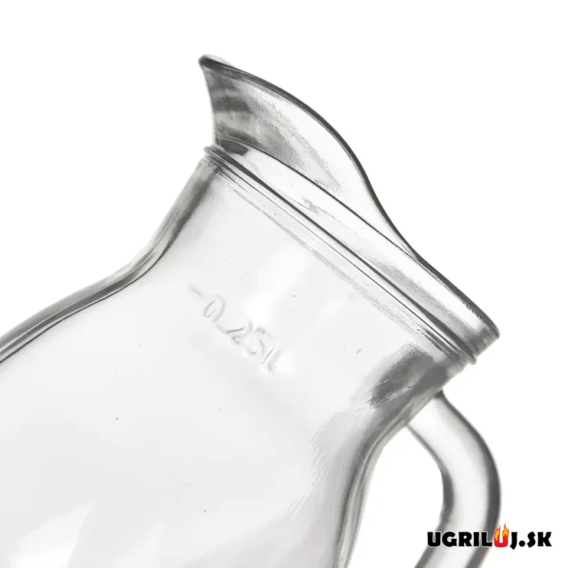Sklenený džbán 0.25L