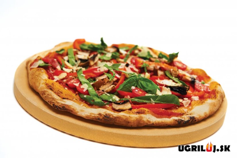 Pizza kameň Broil King -  šamotový, 38 cm