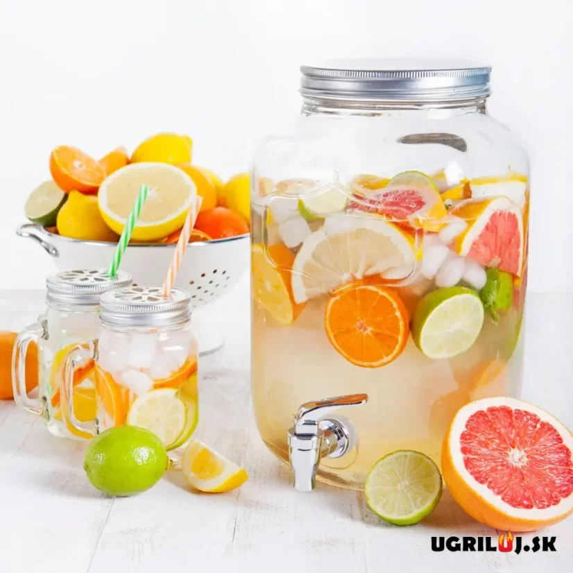Čapovacia fľaša/zásobník na studené nápoje, 4L
