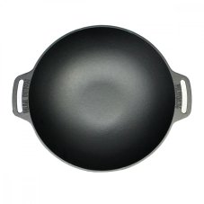 Liatinová panvica/wok Valhal Outdoor, VH.WOK36, 36cm