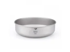 Titanová miska/tanier Keith Titanium - Titanium Bowl, 800ml