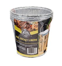 Aluminiová vložka pre kýbliky Pit Boss a Louisiana, 6 ks
