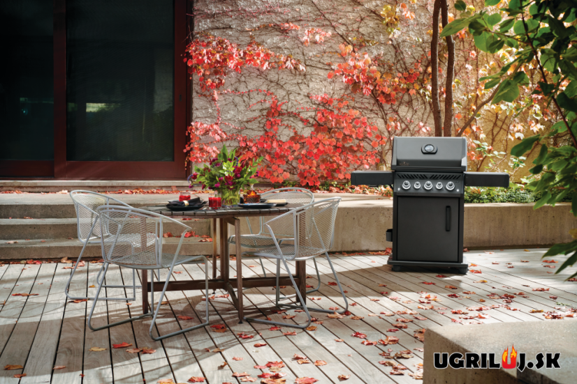 Plynový gril Napoleon - Rogue SE 425 PHANTOM RSIB, Matte Black (+Rotiseria)