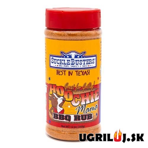 Grilovacie korenie Sucklebusters, Hoochie Mama BBQ Rub, 340g Grilovacie korenie Sucklebusters, Hoochie Mama BBQ Rub, 340g