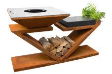 Grilovacie ohnisko Artiss, Advanced G5, Corten