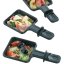 Stolný elektrický gril Raclette, grilovací kámen, 52x21cm