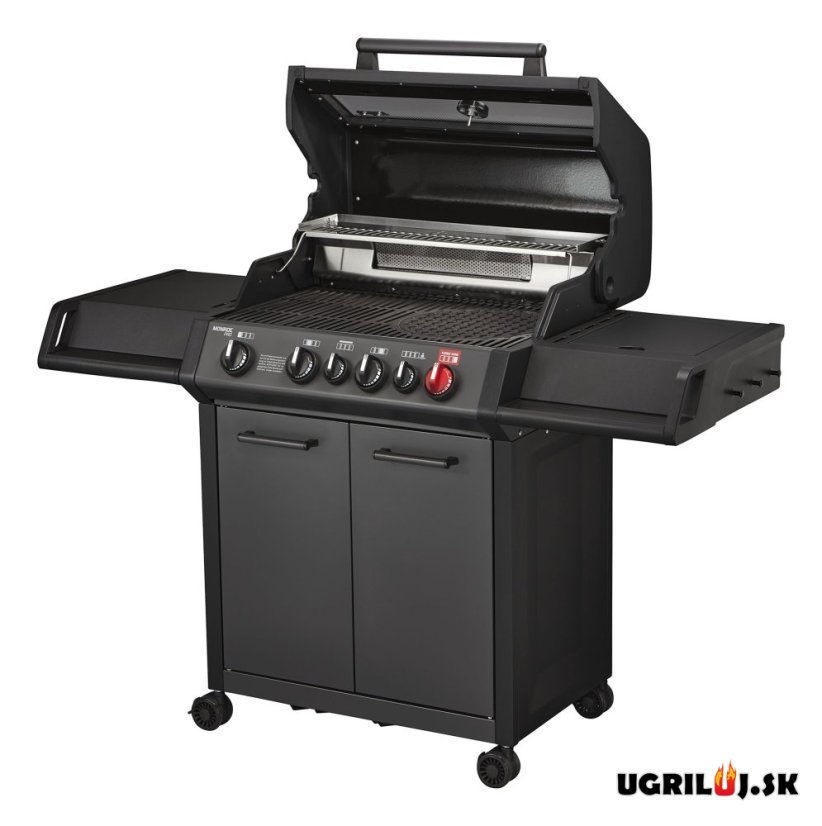 Plynový gril Enders - Monroe Pro 4, SIK Turbo, Shadow