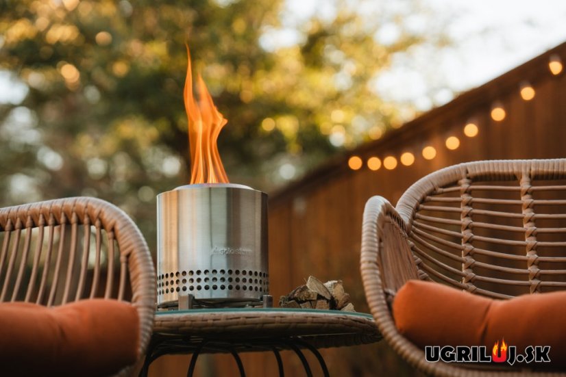 Ohnisko SOLO STOVE - MESA XL - Nerez, Strieborná