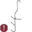 Háky do udíren Browin - Typ Y Triple, na ryby 19cm, (5ks)