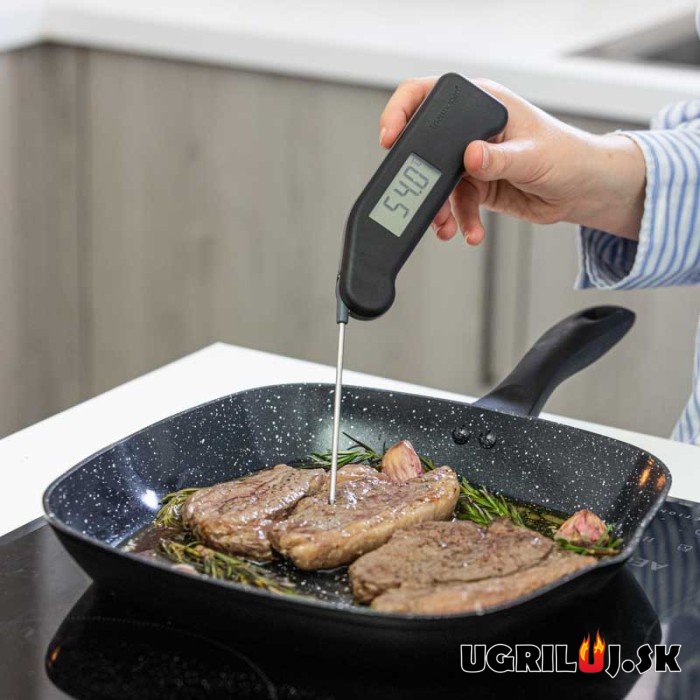 Vpichový teplomer Thermapen Classic, čierny