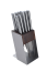 Sada kuchyňských nožů se stojanem, nerez, 10ks